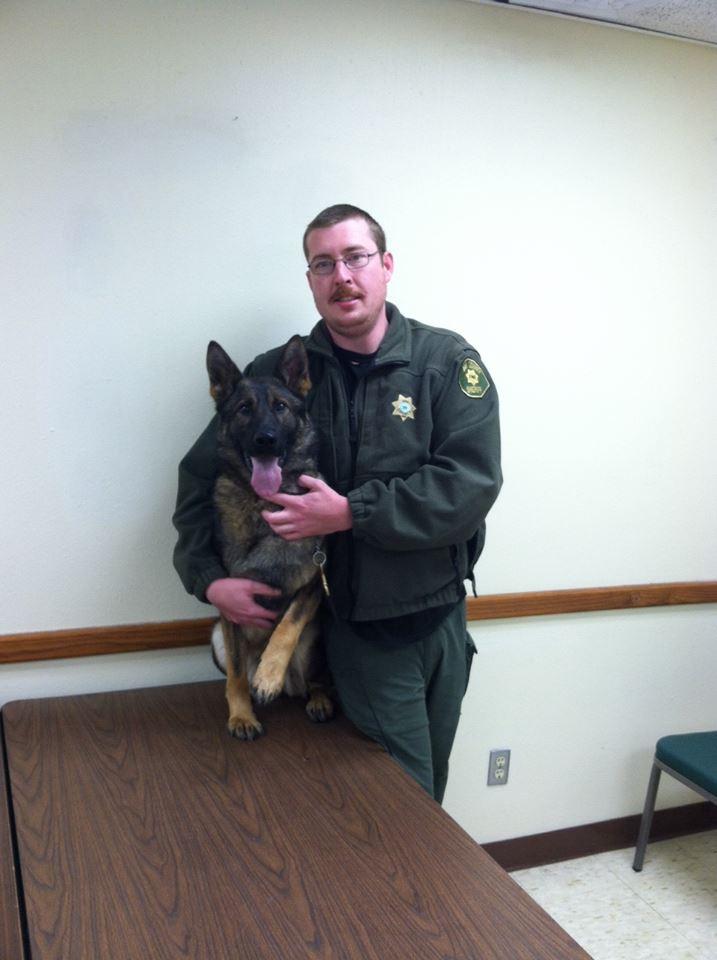 Deputy Ehlers and K-9 ‘Nera’ 